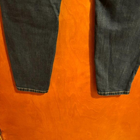 LC Lauren Conrad Womens‎ Dark Wash Mid Rise Super Skinny Jeans Sz 10 - Picture 13 of 14